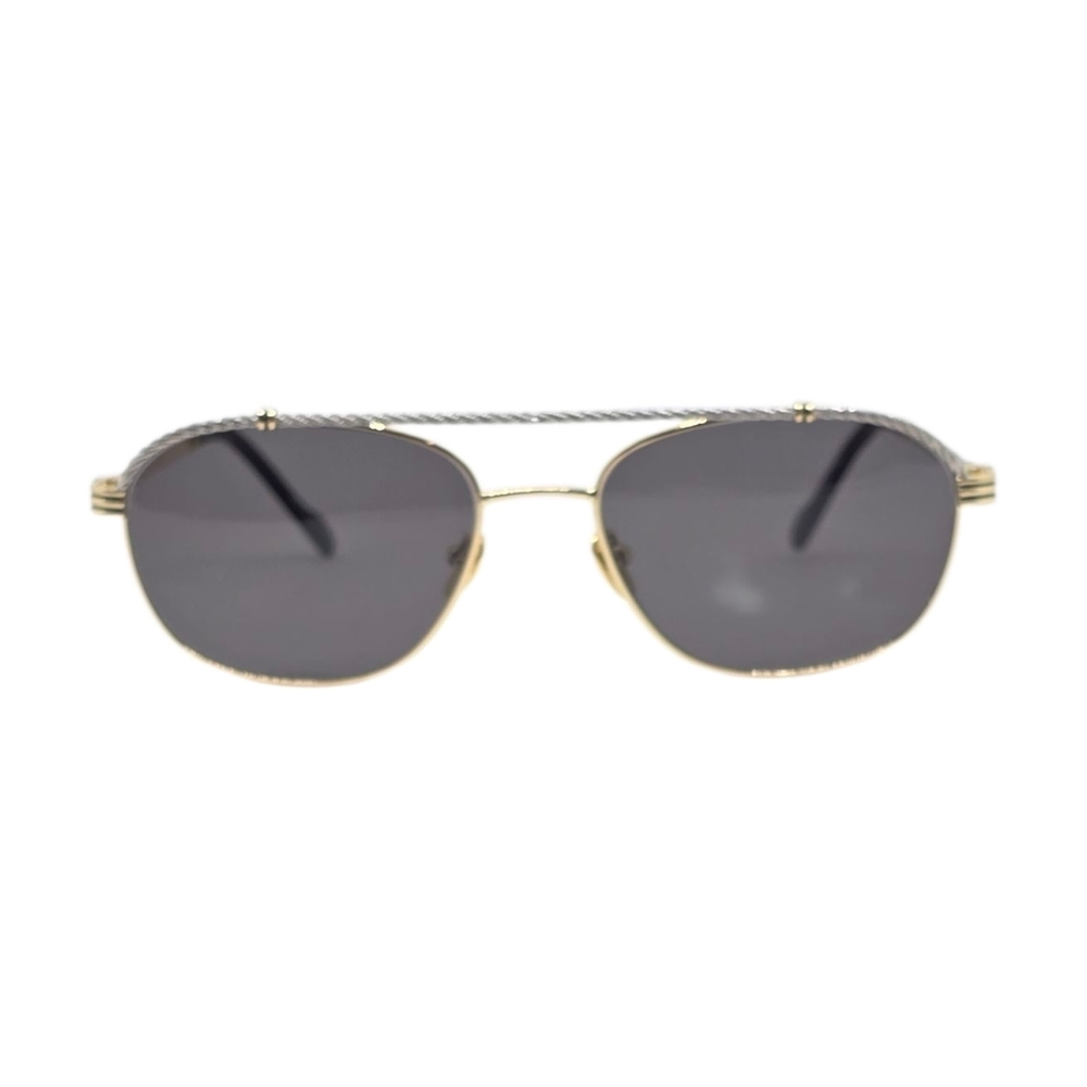 Elegant gold and silver PORTA ROMANA Italian Sunglasses
